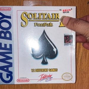 Game boy Nintendo Solitaire fun pack new